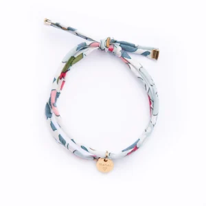 Bracelet Liberty double tour Betsy porcelaine MERCI