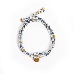 Bracelet Liberty double tour Floriana vert de gris LOVE