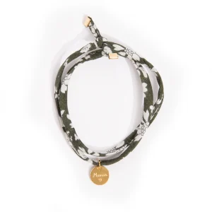 Bracelet Liberty double tour Capel olive MAMAN