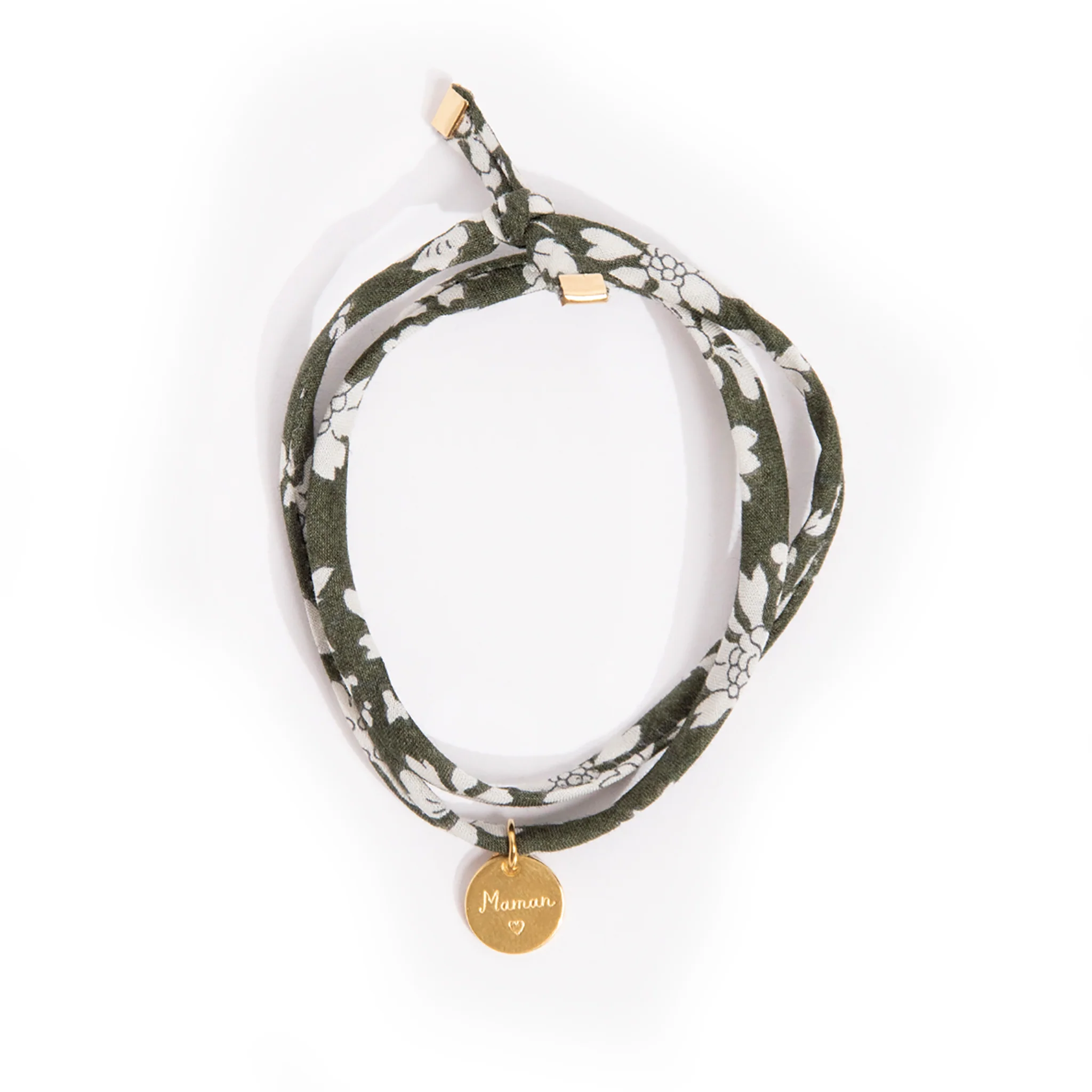 Bracelet Liberty double tour Capel olive MAMAN