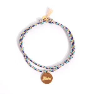 Bracelet Tressé BISOUS