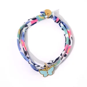 Bracelet Liberty coulissant PAPILLON - 8 variantes