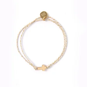 Bracelet Céleste CROIX doré