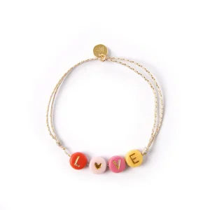 Bracelet Dolci fil beige - 5 variantes