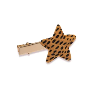 Barrette Etoile Léopard - 3 variantes