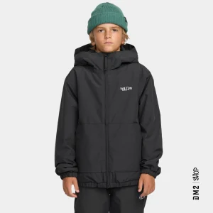 MANTEAU SNOW ISOLÉ - CHAOS FULL ZIP NOIR - JUNIOR