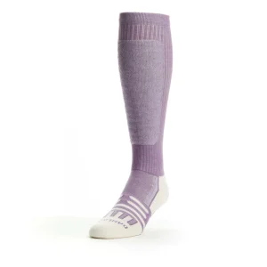 CHAUSSETTES DE SKI ADULTE, SLOPE VIOLET