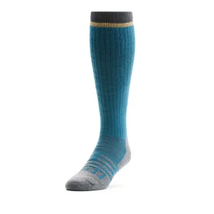 CHAUSSETTES DE SKI ADULTE, PEAK DEEP SEA