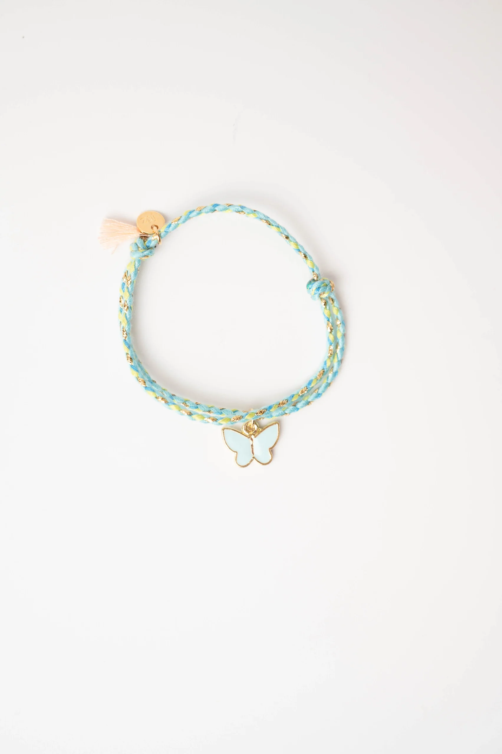 Bracelet Tressé Charm's Papillon – Image 2