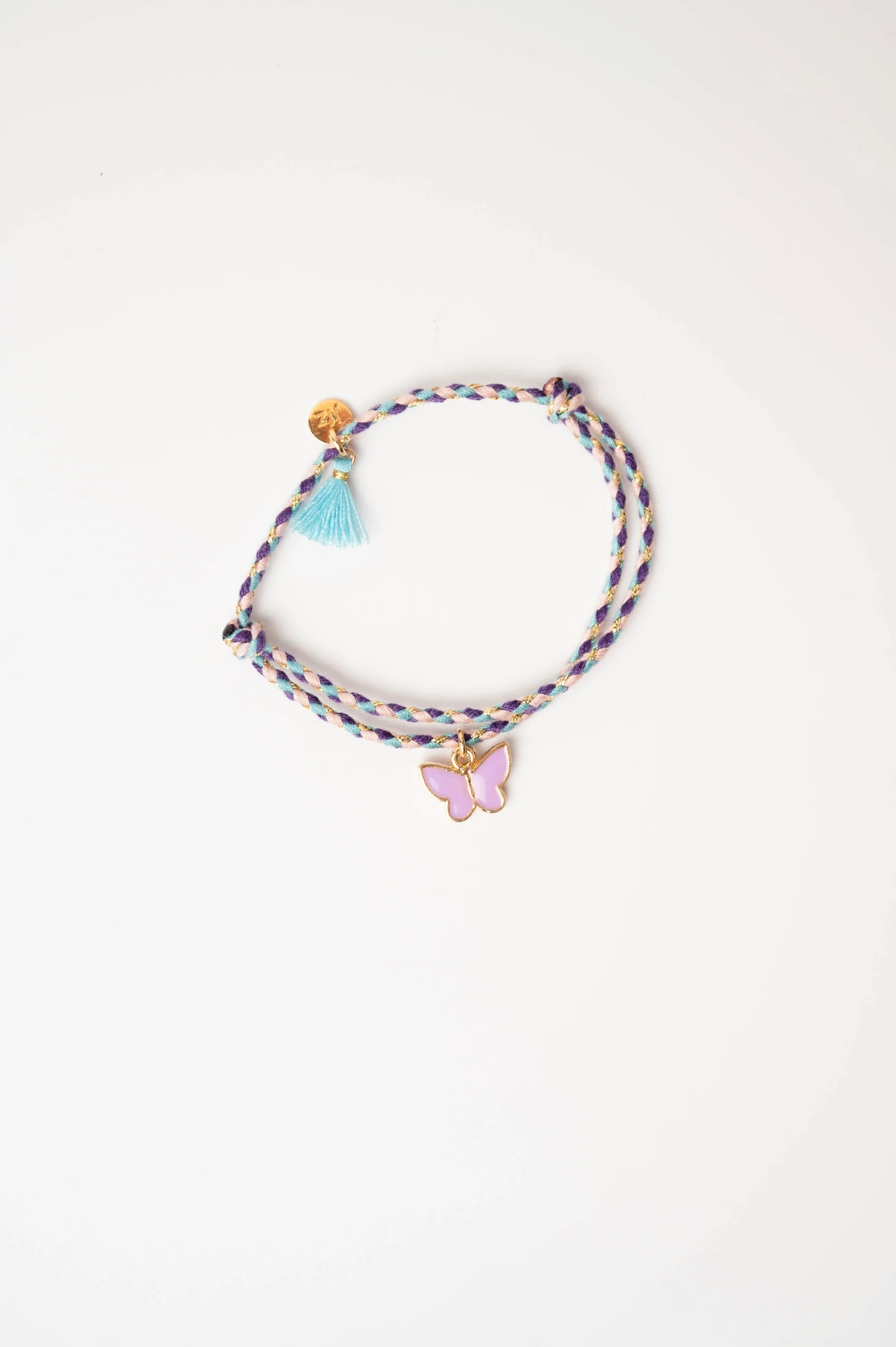 Bracelet Tressé Charm's Papillon – Image 3