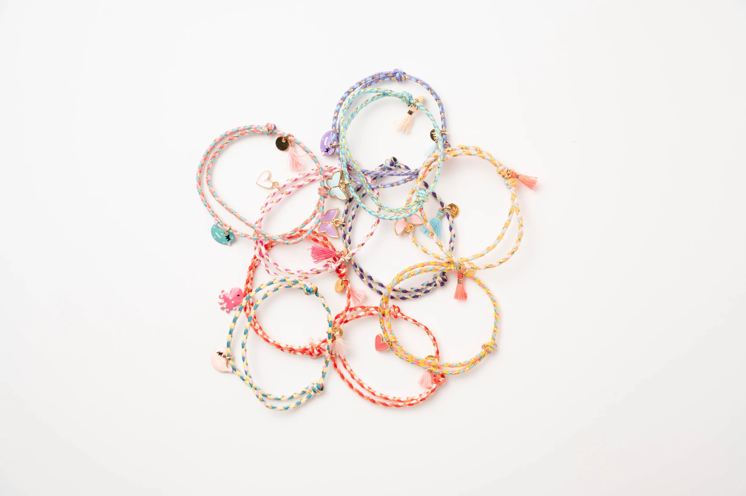 Bracelet Tressé Charm's Papillon – Image 4