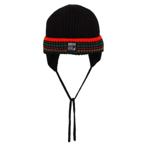 TUQUE À OREILLES BÉBÉ, CHRIS NOIR (6 À 24 MOIS)
