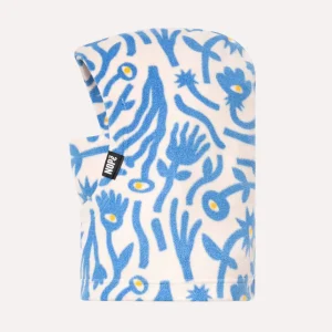 CAPUCHE POUR ADULTE, FLORE BLEUE