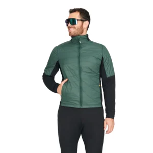 MANTEAU DE SKI DE FOND HOMME, ALLURE SAUGE