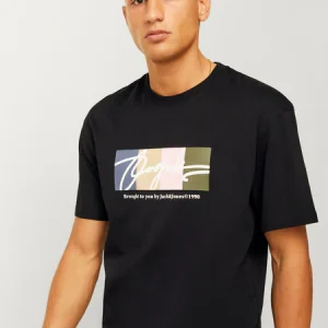 T-SHIRT NOIR JACK & JONES