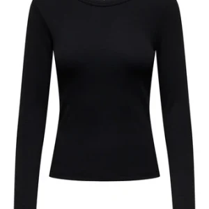 TRICOT NOIR ONLY POUR FEMME