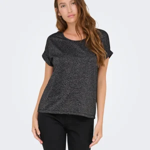 T-SHIRT ÉTINCELANT ONLY POUR FEMME