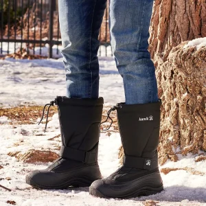 BOTTES HIVER HOMME, GREENBAY 4 NOIR (7 À 11)