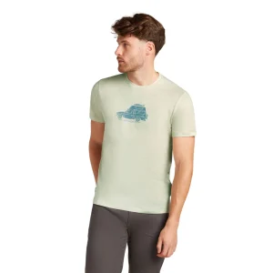 T-SHIRT EN MÉRINO POUR HOMME, COSY CAMPER ASHEN