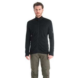 CHANDAIL MÉRINOS HOMME, QUANTUM 260 NOIR