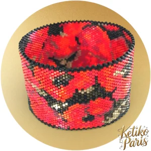 Pattern - Bracelet COQUELICOT
