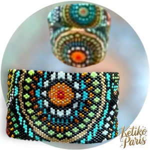 DIY ODE A LA JOIE Bracelet Pattern