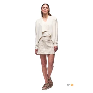 CARDIGAN POUR FEMME, KHADI SEA FROTH