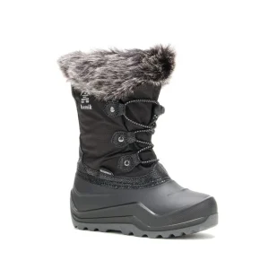 BOTTES HIVER ENFANT, POWDERY3 NOIR (grandeur 3J)