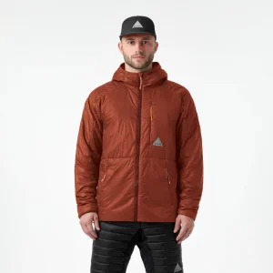 MANTEAU HYBRID HOMME, ALTITUDE GILLTEK TERRACOTTA