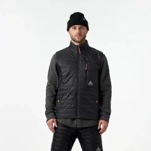 VESTE ISOLÉE UNISEXE, COASTAL GILLTEK NOIR