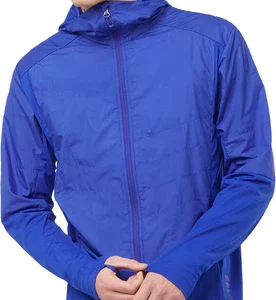 MANTEAU SALOMON POUR HOMME, OUTLINE AS HYBRID MID BLEU