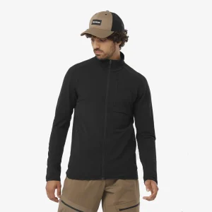 COUCHE INTERMÉDIAIRE HOMME, ESSENTIAL LIGHTWARM NOIR