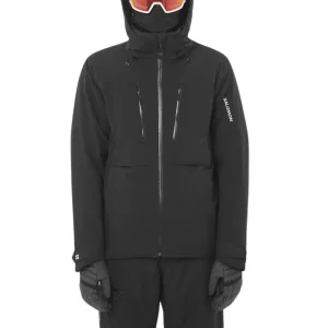 MANTEAU SKI HOMME, BRILLIANT NOIR