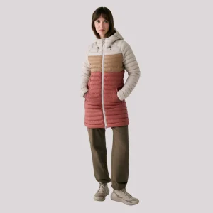 MANTEAU MATELASSÉ FEMME, VALLEY DÉSERT ROSE