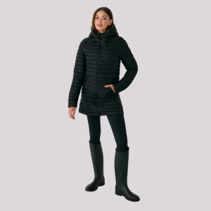 MANTEAU MATELASSÉ FEMME, VALLEY NOIR