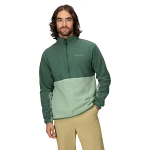 CHANDAIL POLAIRE HOMME, ROCKLIN 1/2 ZIP VERT