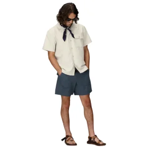 CHEMISE MANCHES COURTES HOMME, AIREXCHANGE CAMP BIRCH BARK