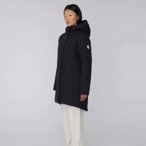 MANTEAU D'HIVER POUR FEMME, MAEVA NOIR