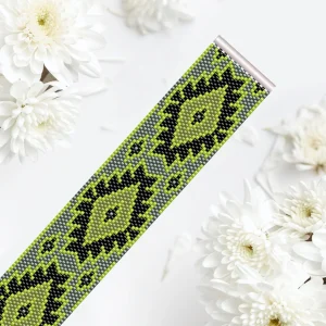 Vertical Peyote Pattern - Bracelet MIDOLIM
