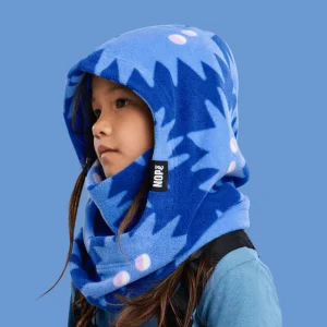 CAPUCHE POUR ENFANT, MONSTRES BLEUE