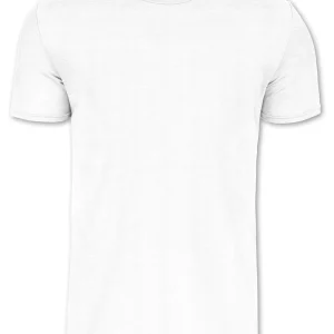 T-shirt blanc Point Zéro pour homme