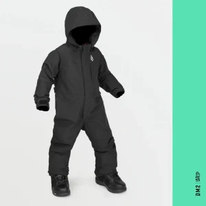HABIT UNE PIÈCE UNISEXE VOLCOM NOIR ENFANT, 2 à 8 ans