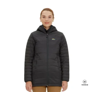 MANTEAU MI-SAISON POUR FEMME, PRIMA NOIR