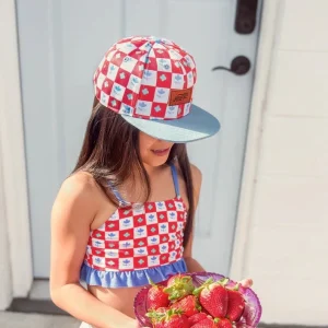 CASQUETTE POUR ENFANTS, FLOWER TRAILS