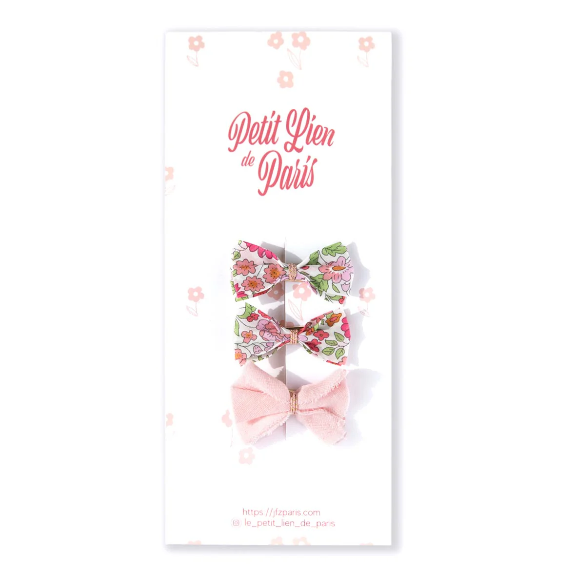 Pack 3 barrettes Liberty & Double Gaze - 9 variantes – Image 2