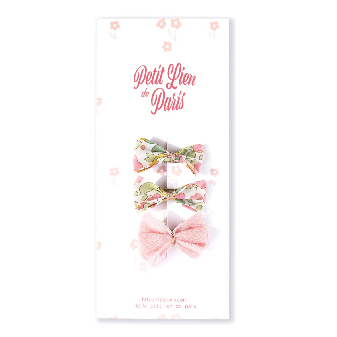 Pack 3 barrettes Liberty & Double Gaze - 9 variantes – Image 3
