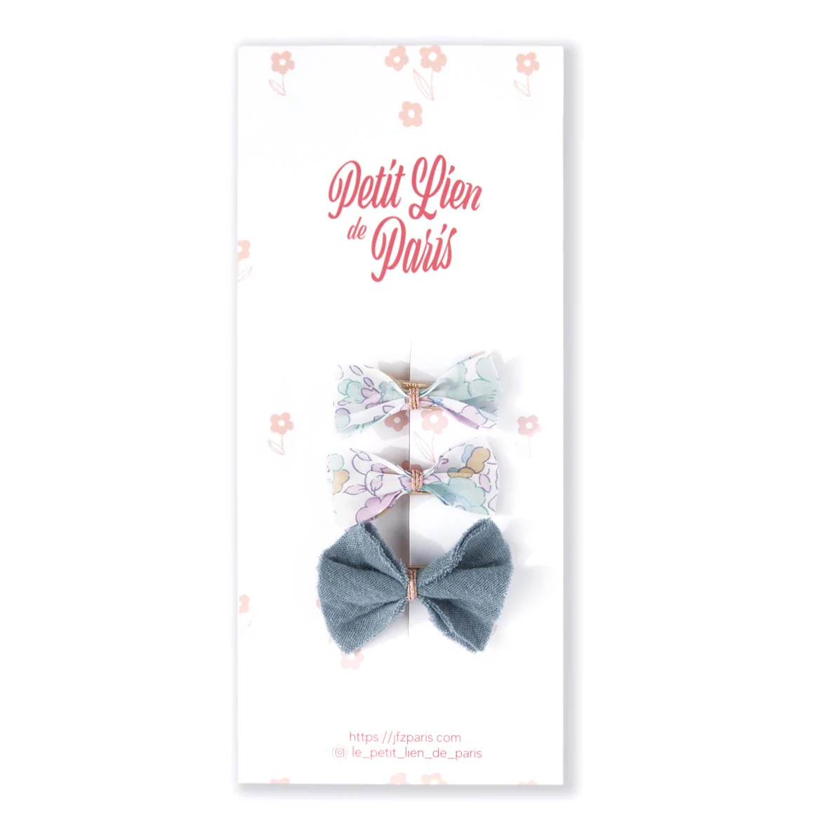 Pack 3 barrettes Liberty & Double Gaze - 9 variantes – Image 4