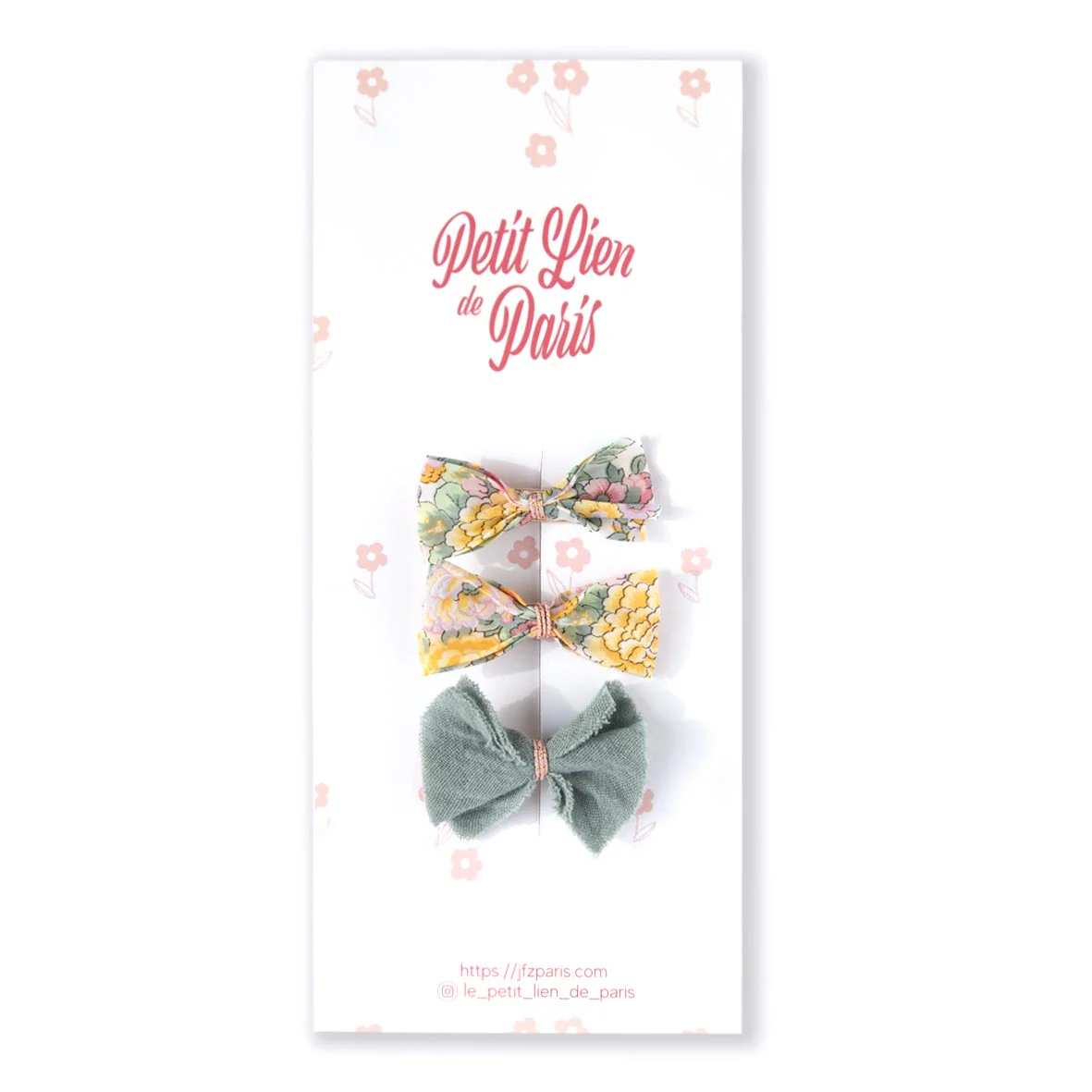 Pack 3 barrettes Liberty & Double Gaze - 9 variantes – Image 5