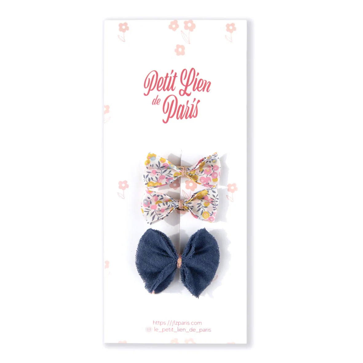 Pack 3 barrettes Liberty & Double Gaze - 9 variantes – Image 6