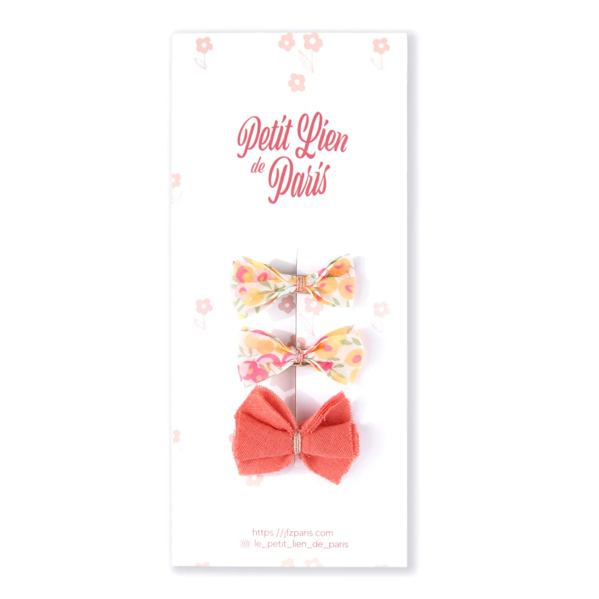 Pack 3 barrettes Liberty & Double Gaze - 9 variantes – Image 8
